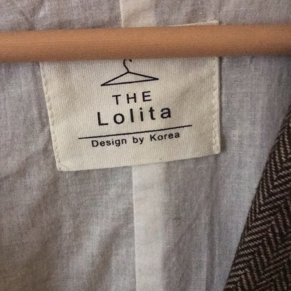 Oversized blazer. Retro style. Korean design. - Picture 3 of 6